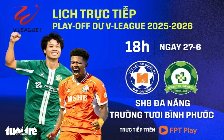 trận play-off - Ảnh 1.