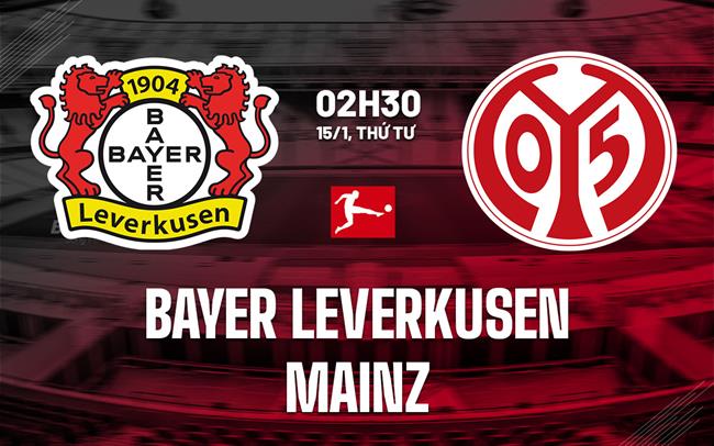 nhan dinh bong da du doan Bayer Leverkusen vs Mainz vdqg duc bundesliga hom nay